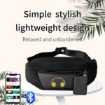Led Fanny Packs and Programmable Led Sign Crossbody Running Waist Bag DIY Backpack LED Display Pixel Screen Bag